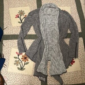 Oversized free people “in the loop” cardigan